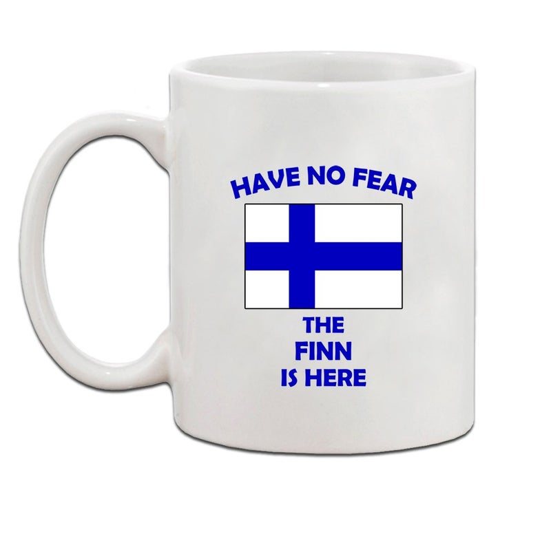 Speedy Pros Have No Fear Finnish Is Here Finland Finns Ceramic Coffee Tea Mug Cup Holiday Christmas Hanukkah Gift For Men & Women - Image 2